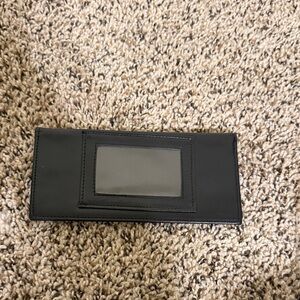 Black Leather Wallet